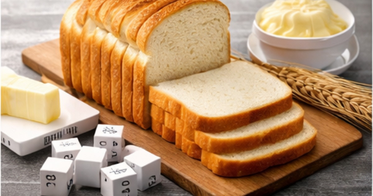 食パン・基礎知識（量・サイズ・カロリー）